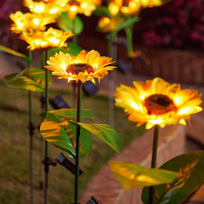 Slunečnicová světla BloomGlow™ – 80 cm